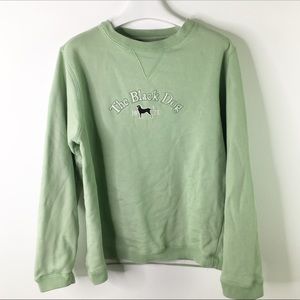 VINTAGE I Black Dog Crewneck Sweatshirt